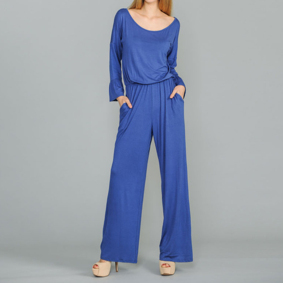 Pants - Long Sleeve Jumpsuit